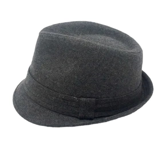 Granule Gray Fedora Hat - Picture 6 of 8